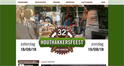 Desktop Screenshot of houthakkersfeest.nl